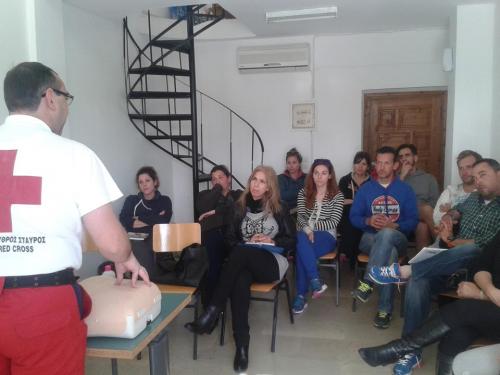 Εκπαίδευση εθελοντών σαμαρειτών στο Ναύπλιο