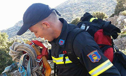 Επιχείρηση διάσωσης προβατίνας από τους πυροσβέστες του Άργους