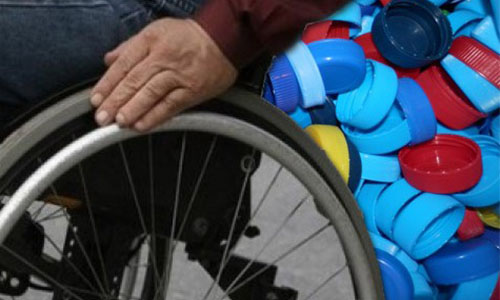 Δώρο ένα αναπηρικό αμαξίδιο από πλαστικά καπάκια στο Ναύπλιο