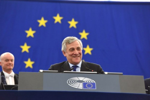 Ο Antonio Tajani νέος Πρόεδρος του Ευρωπαϊκού Κοινοβουλίου