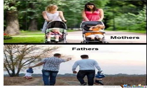 Ποια είναι η διαφορά μεταξύ της μαμάς και του μπαμπά;