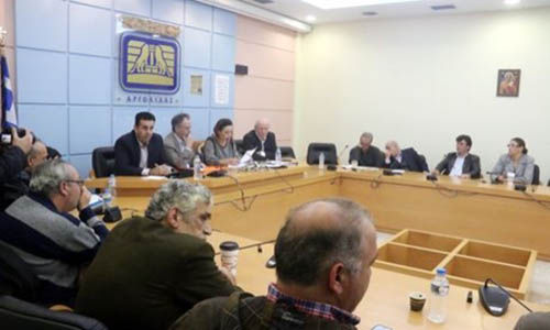 Φορτωμένο το δημοτικό συμβούλιο στο Ναύπλιο