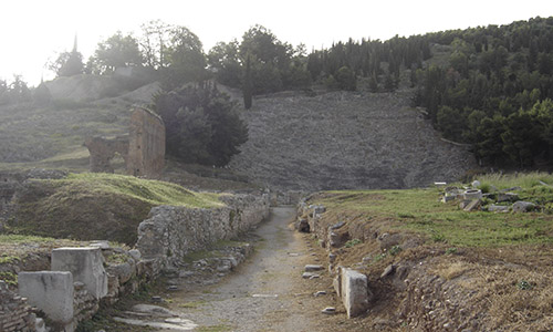 Το Αρχαίο Θέατρο του Άργους σε drone view