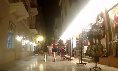 Η παλιά πόλη του Ναυπλίου by night (Βίντεο)