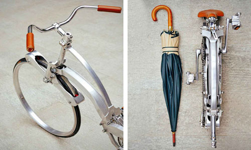 Σπαστό ποδήλατο σε μέγεθος ομπρέλας