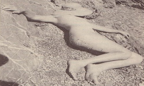 Η γυμνή φωτογραφία της Μάρως Σεφέρη στην Ασίνη