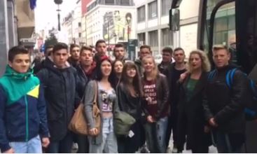 Μαθητές από Βρυξέλλες: Nous sommes Bruxelles! (Video)