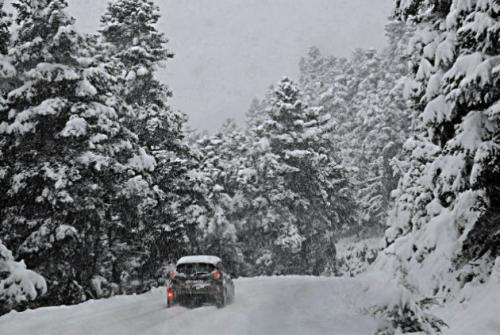 Πελοπόννησος: Που έχει διακοπεί η κυκλοφορία λόγω χιονιά