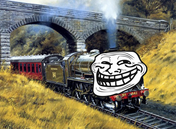 troll train
