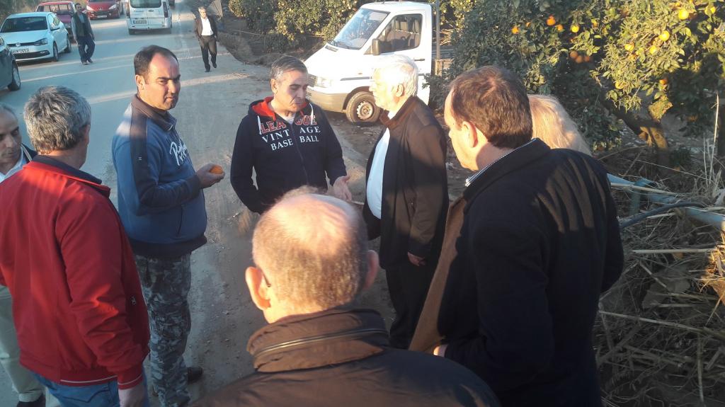 Συνάντηση Περιφερειάρχη Πελοποννήσου με πολίτες Δήμου Ευρώτα για την αντιμετώπιση των καταστροφών από τα ακραία καιρικά φαινόμενα