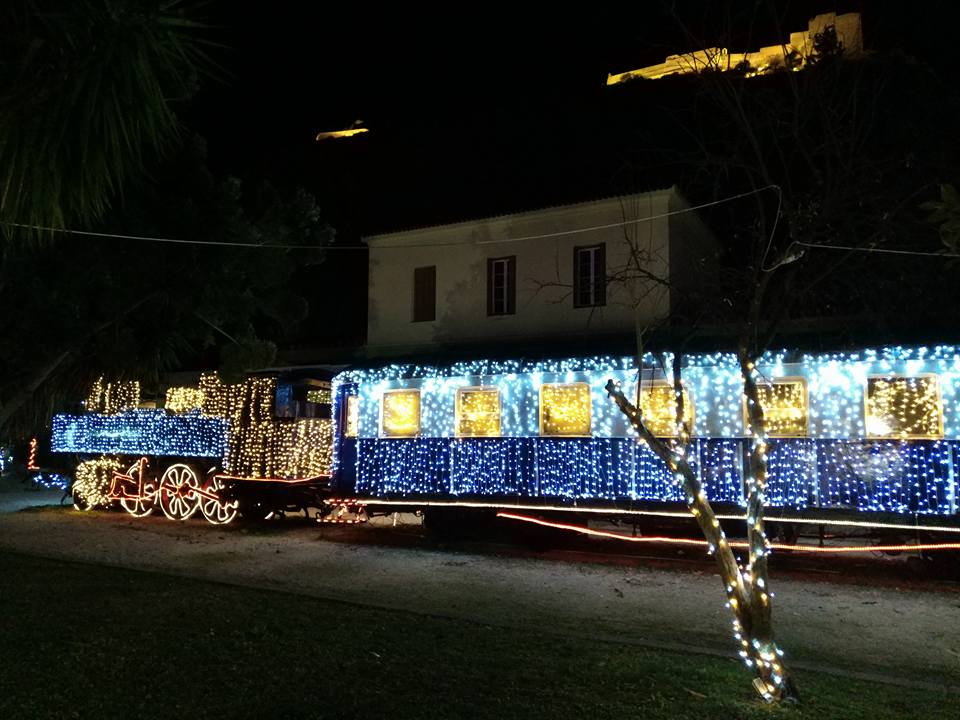 Χριστουγεννιάτικα τρένα στο Ναύπλιο