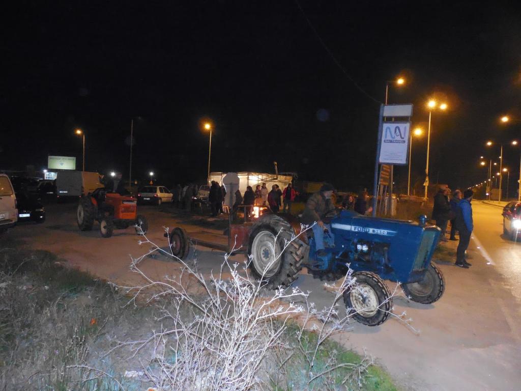 Έκλεισαν τον κόμβο του Ινάχου οι αγρότες της Αργολίδας