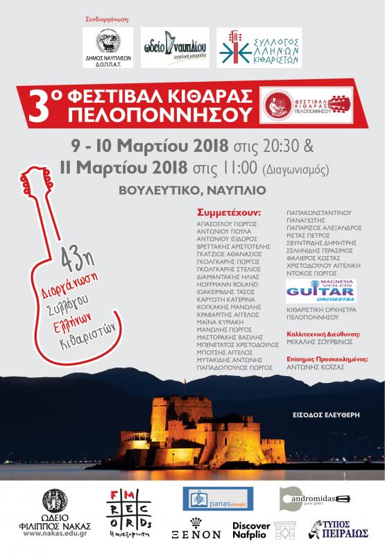 Τρίτο Φεστιβάλ Κιθάρας Πελοποννήσου