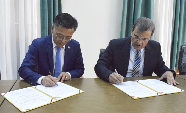 Υπογραφή Συμφώνου Συνεργασίας του Επιμελητηρίου Αργολίδας με το Επιμελητήριο HUZHOU της Κίνας.
