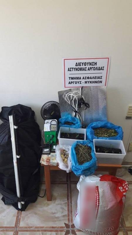 Συνελήφθησαν δύο 41χρονοι για ναρκωτικά στην Αργολίδα