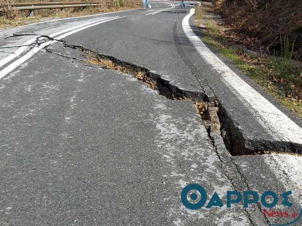 Κατολισθήσεις στον Ταυγετο