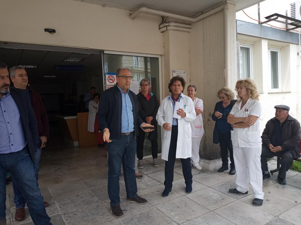 Συνέλευση των εργαζομένων του Νοσοκομείου Ναυπλίου με αφορμή το κλείσιμο του ΤΕΠ.