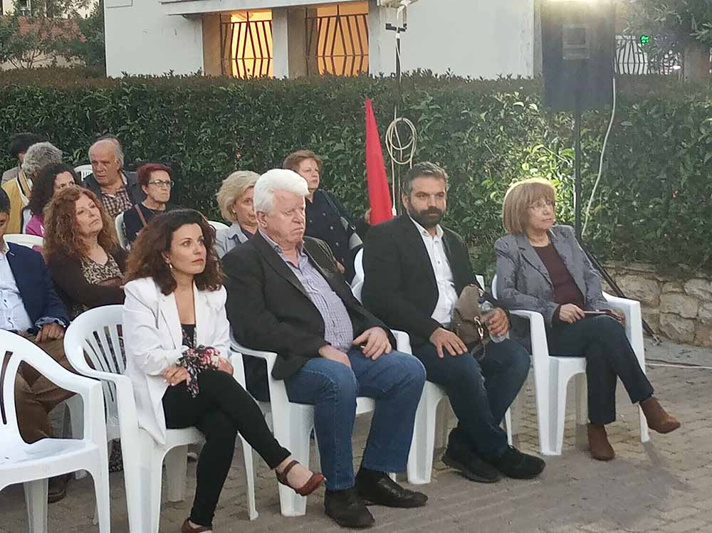 Προεκλογική συγκέντρωση ΚΚΕ στο Άργος
