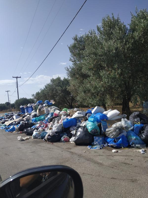 Τραγική κατάσταση στην Ερμιονίδα: Τουρίστες κάνουν βόλτα δίπλα σε βουνά από σκουπίδια!