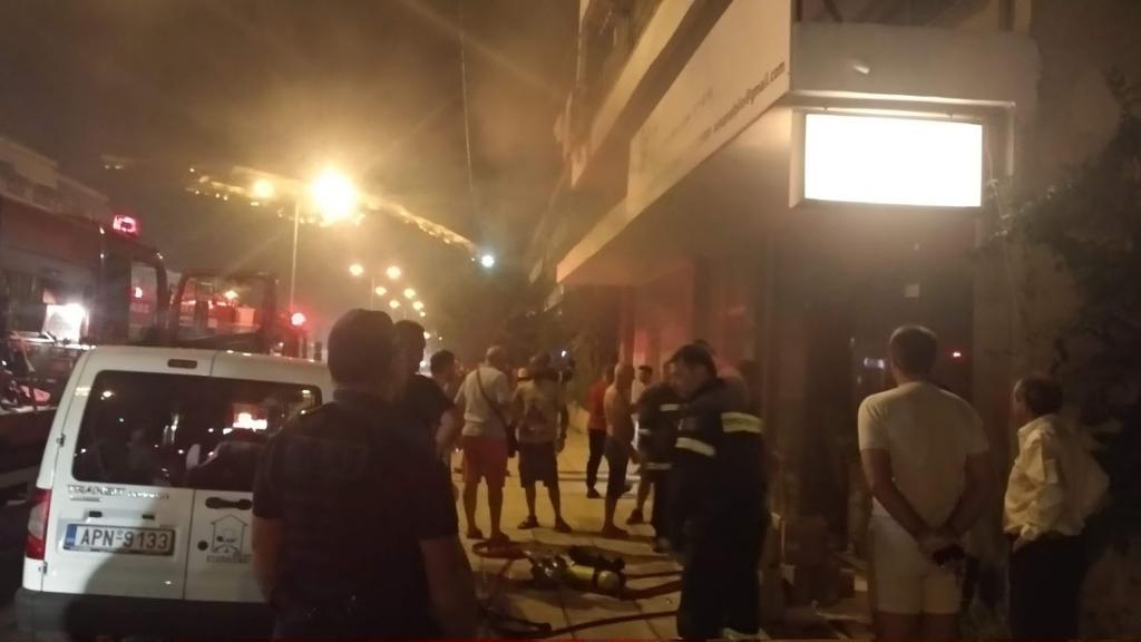 Πυρκαγιά σε κατάστημα στο Ναύπλιο