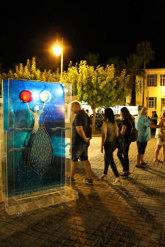 Καλλιτεχνικό ζιγκ-ζαγκ στο Ναύπλιο