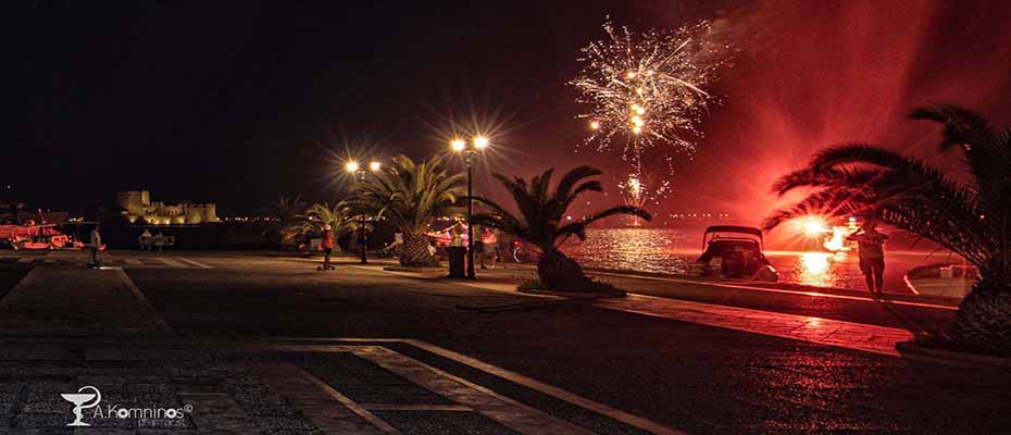 Πυροτεχνήματα Ναυτική Ναυπλιάδα 2019