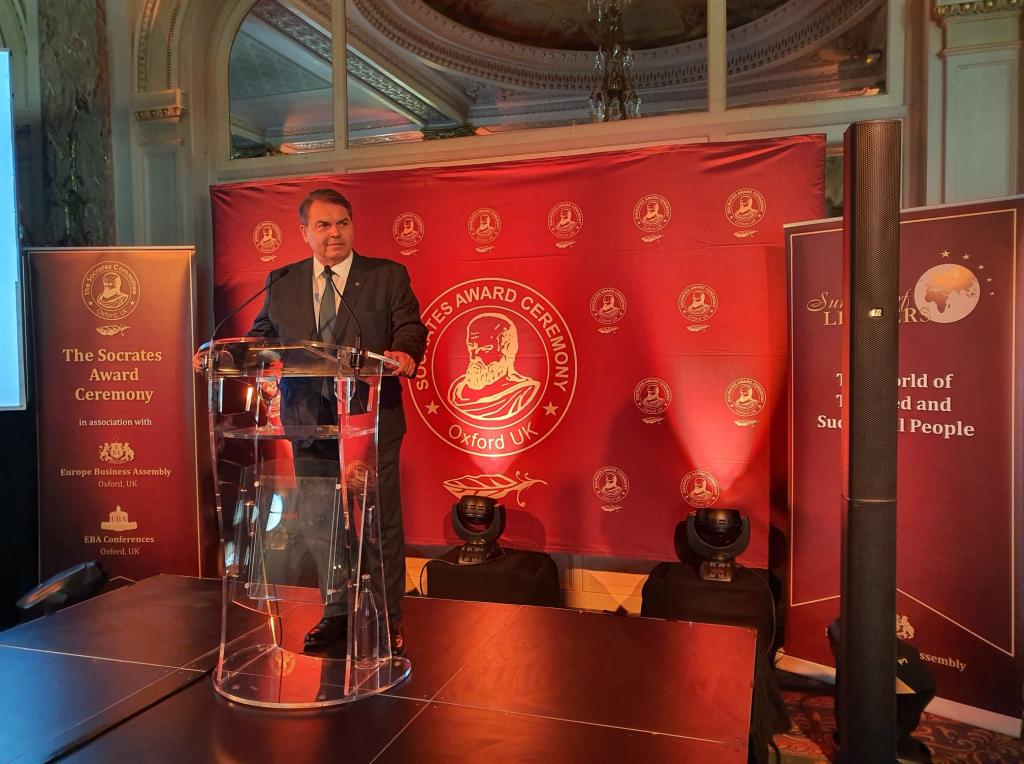 Ο Δήμαρχος  Δημήτρης Καμπόσος βραβεύεται σε παγκόσμιο επίπεδο-Εξωστρέφεια για τον Δήμο Άργους Μυκηνών