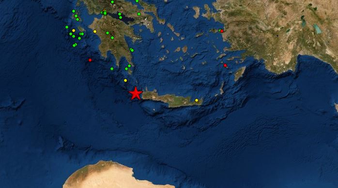 6,1 ρίχτερ ο σεισμός που  κατατρόμαξε όλη την Πελοπόννησο και ταρακούνησε τη μισή Ελλάδα και