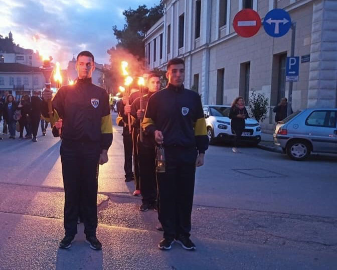 Λαμπαδηδρομία Ναύπλιο Παλαμήδειος Άθλος