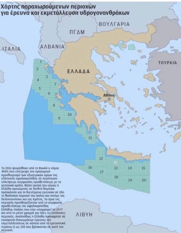 Ελληνοτουρκικά και υδρογονάνθρακες - Προκλήσεις και προοπτικές. Του Γιάννη Μανιάτη*
