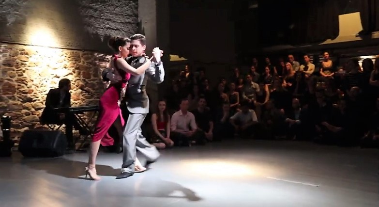 Milonga tango Naima Gerasopoulou & Lucas Gauto