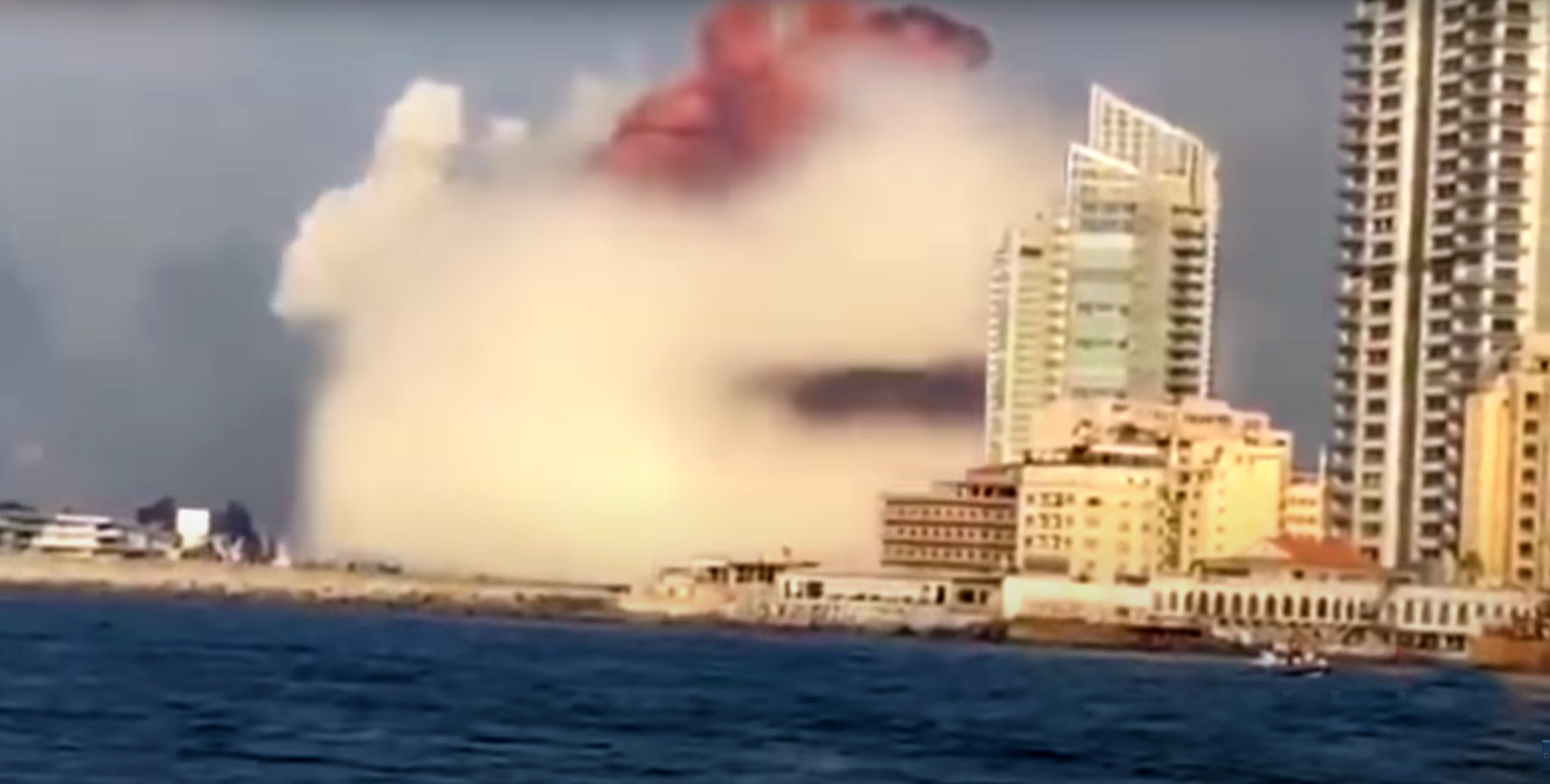 Η έκρηξη στο Λιμάνι της Βηρυτού στις 4 Αυγούστου 2020