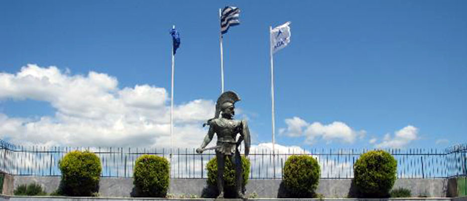 Άγαλμα Λεωνίδα Σπάρτη