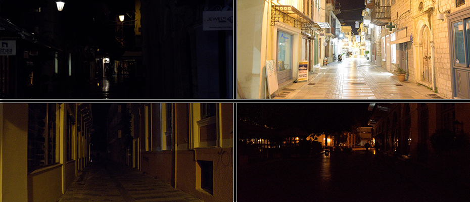 Αλλοπρόσαλλος δημοτικός φωτισμός στο Παλιό Ναύπλιο. Αντιθέσεις στα σοκάκια