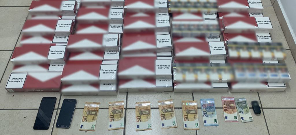 Σύλληψη 35χρονου στη Λακωνία με 1.000 πακέτα λαθραία τσιγάρα