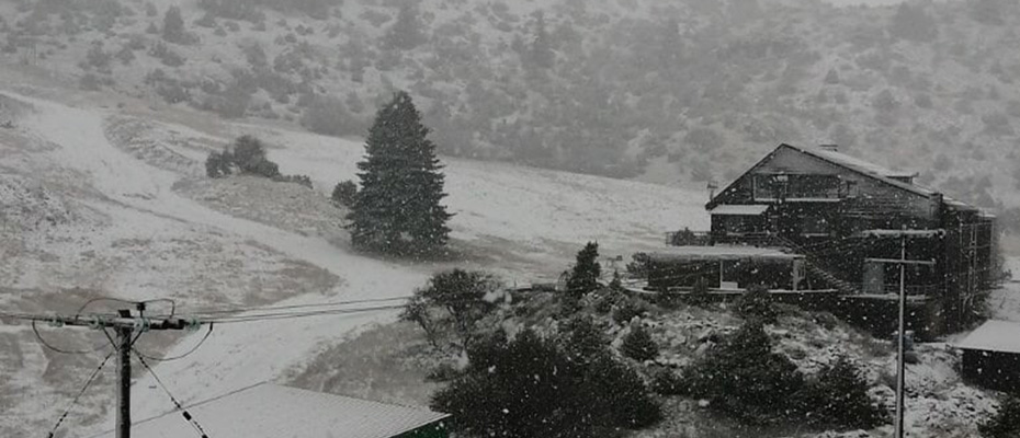 Χιόνι στο Μαίναλο